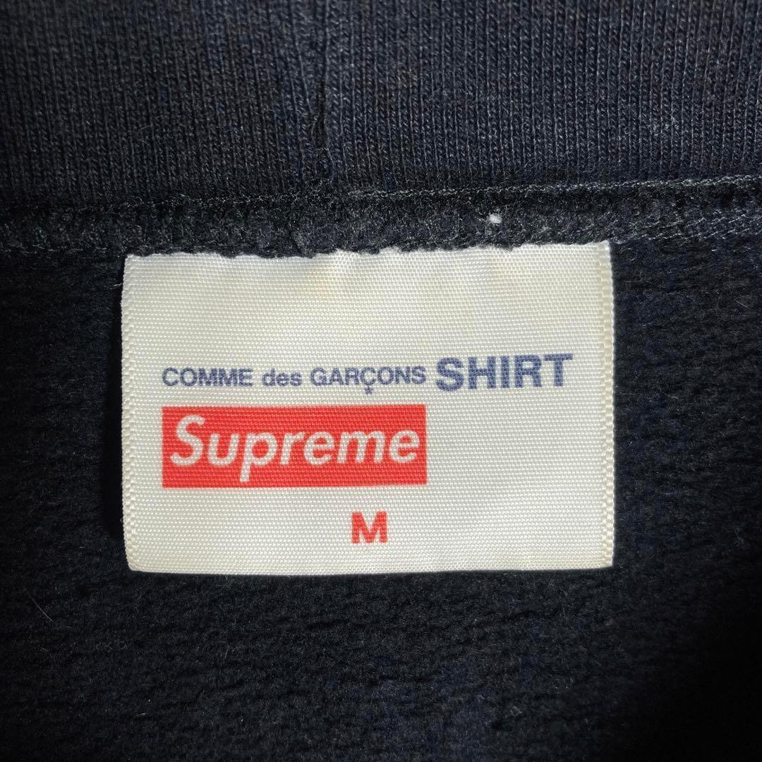 【在庫1点限り】シュプリーム×コムデギャルソン　コラボパーカー　M.