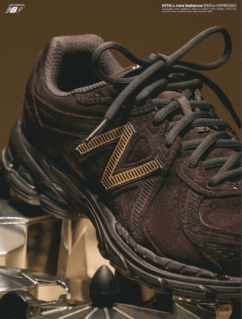 Kith x New Balance 860V2 Espresso 26㎝