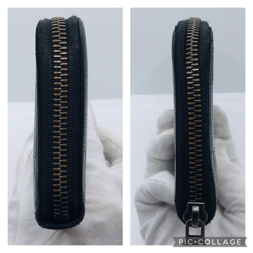 ルイヴィトン✨ダミエ アンフィニ ジッピーウォレット ヴェルティカル ブラック