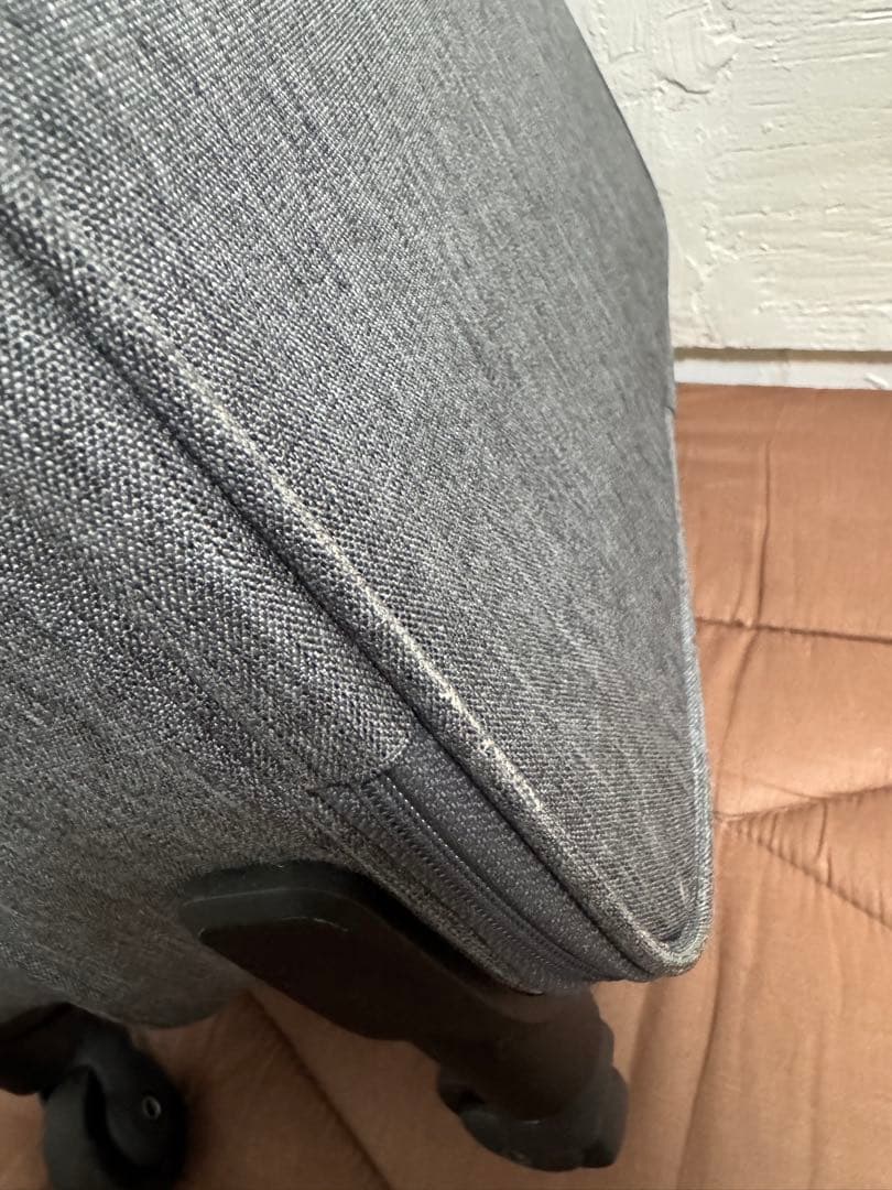 【廃盤品】無印良品 ソフトキャリーケース Lサイズ グレー　説明書と鍵、カバー付