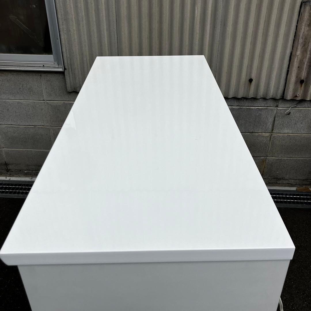 【美品】ニトリ レジューム キッチンカウンター 120-2 QH-R-WH