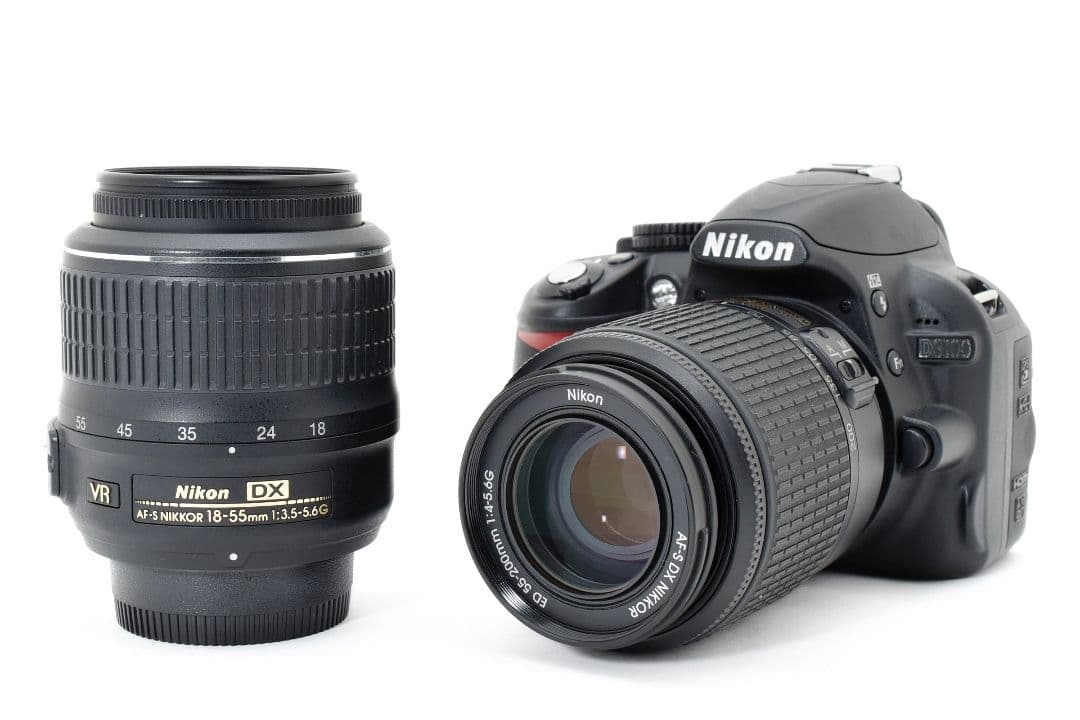 一眼レフデビュー 安心セット✨ニコン D3100✨ダブルレンズ✨ガイドモード搭載