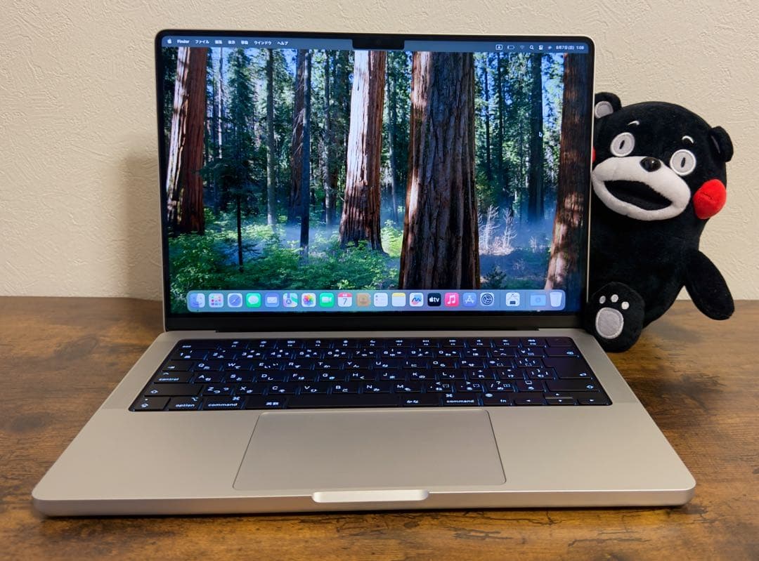 【美品】 MacBook Pro 14インチ M3 16GB 1TB シルバー