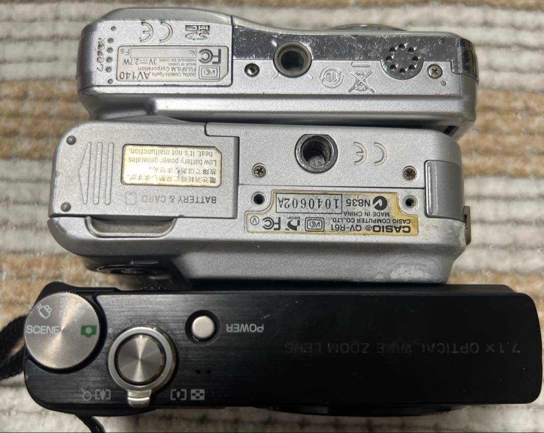 デジタルカメラ6点セットジャック