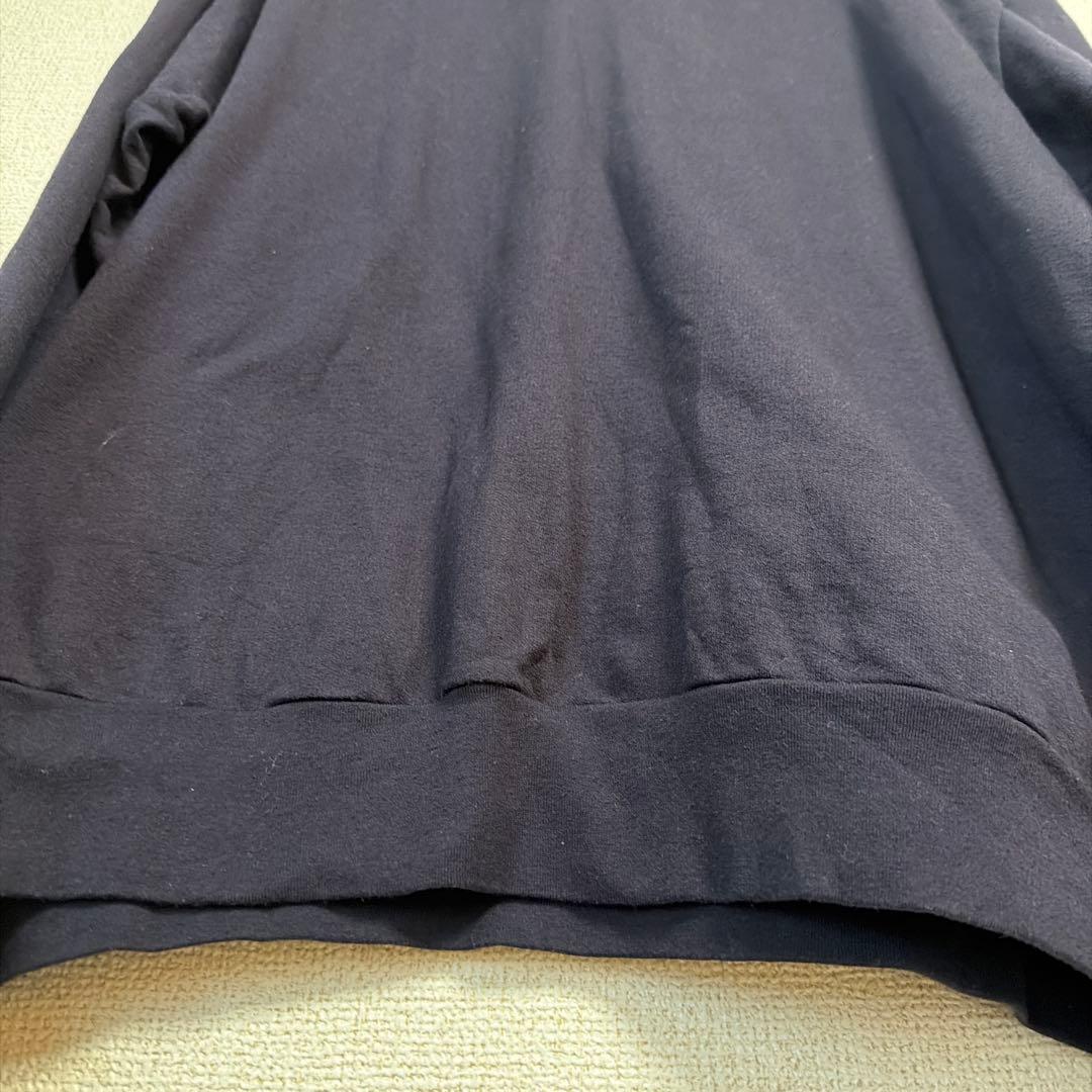 23ss コットンシルクジャージ　ハーフジップスウェット