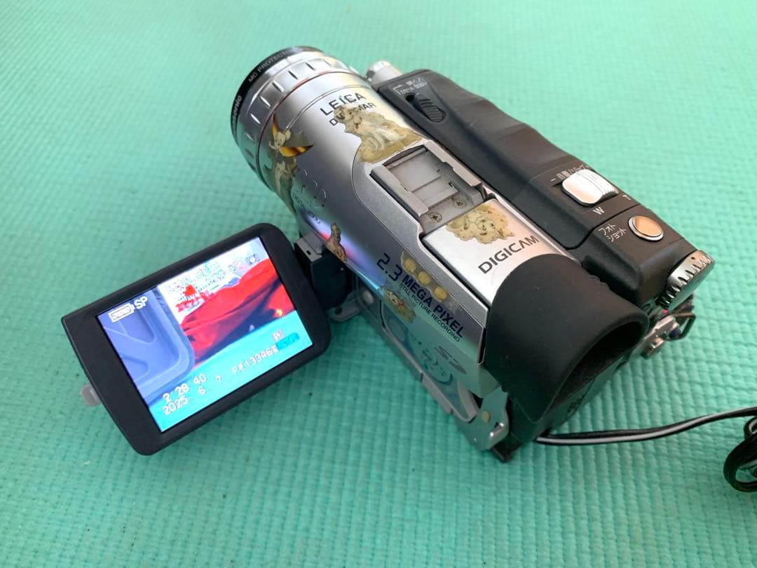 Panasonic NV-GS200KとビデオキャプチャーGV-USB2セット