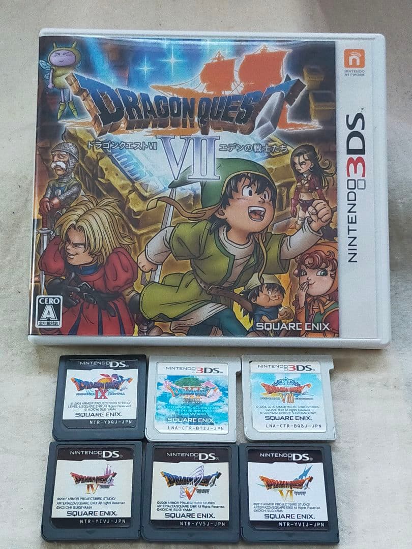 【動作確認済み】ドラゴンクエスト 4 5 6 7 8 9 11 ドラクエ セット
