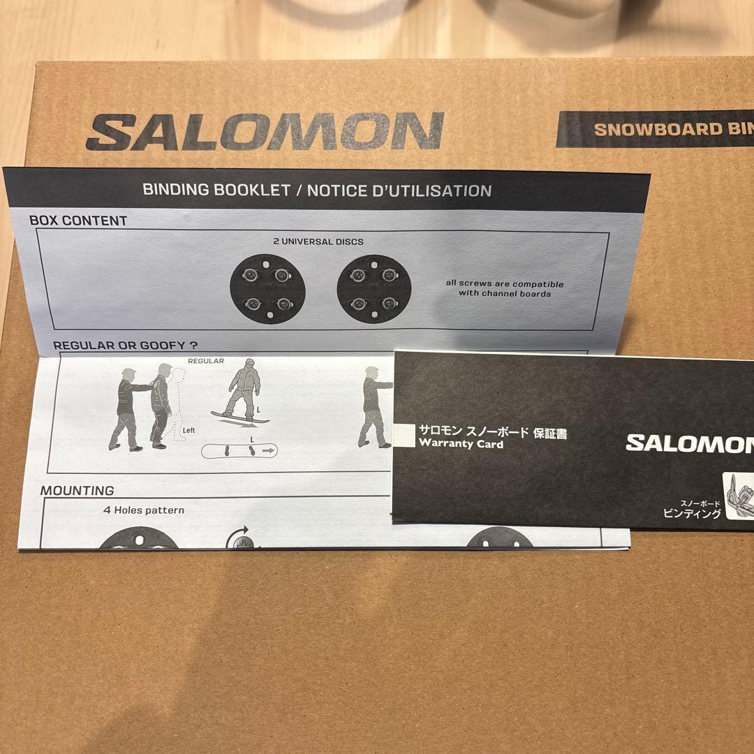SALOMON スノーボード ビンディング バインディング RHYTHMサイズS
