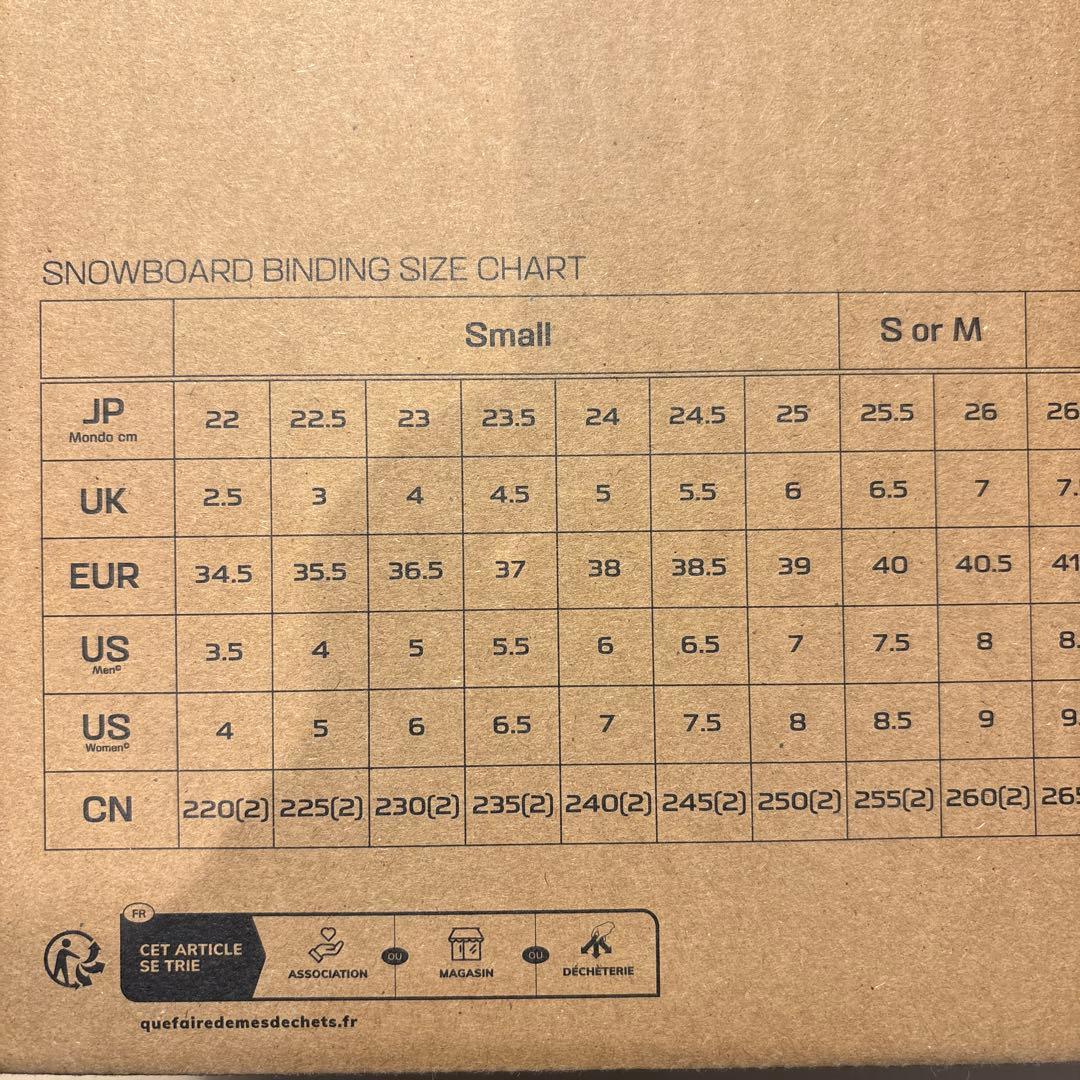 SALOMON スノーボード ビンディング バインディング RHYTHMサイズS