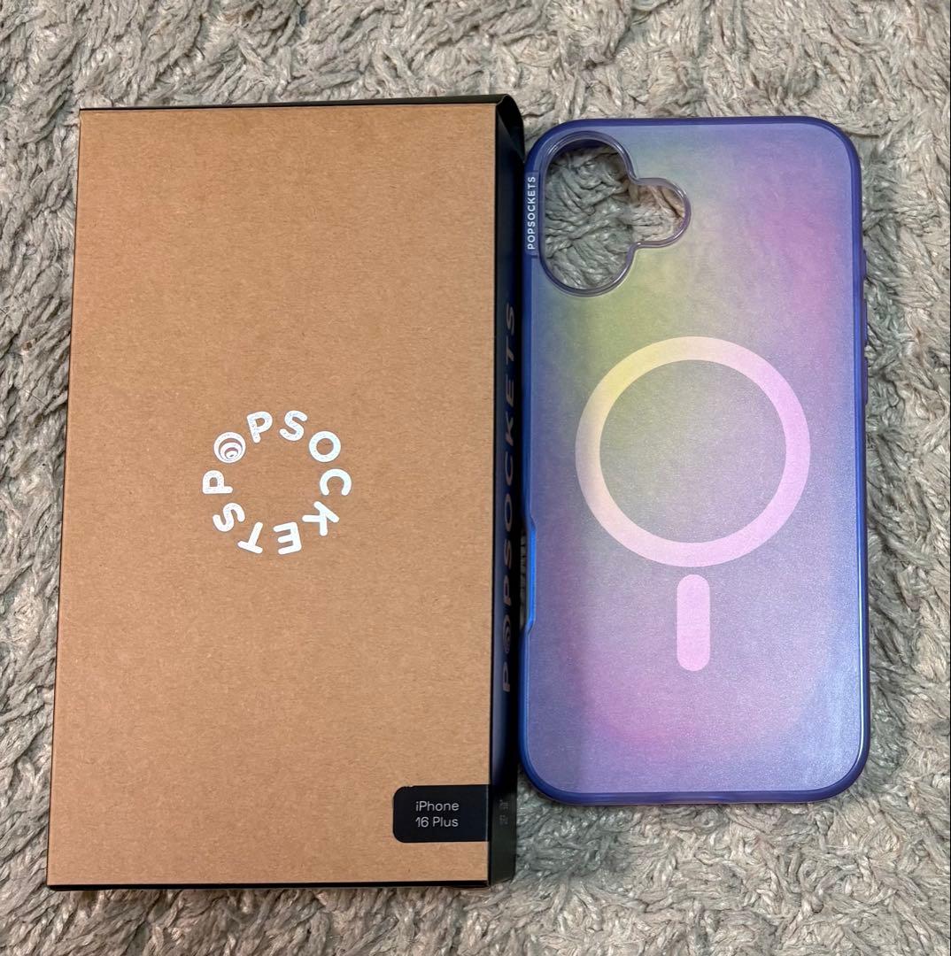 PopSockets iPhone 16 Plus ケースとグリップセット
