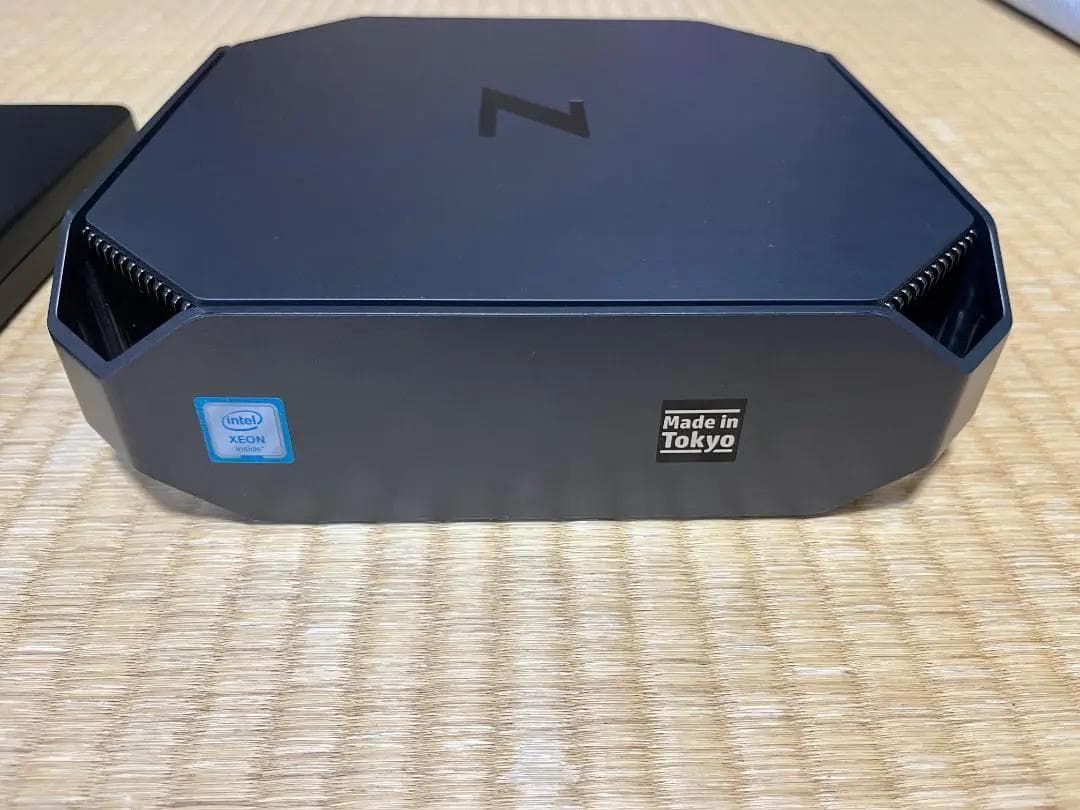 ミニPC HP Z2Mini G4 /Xeon E-2104G/24GB/SSD256GB