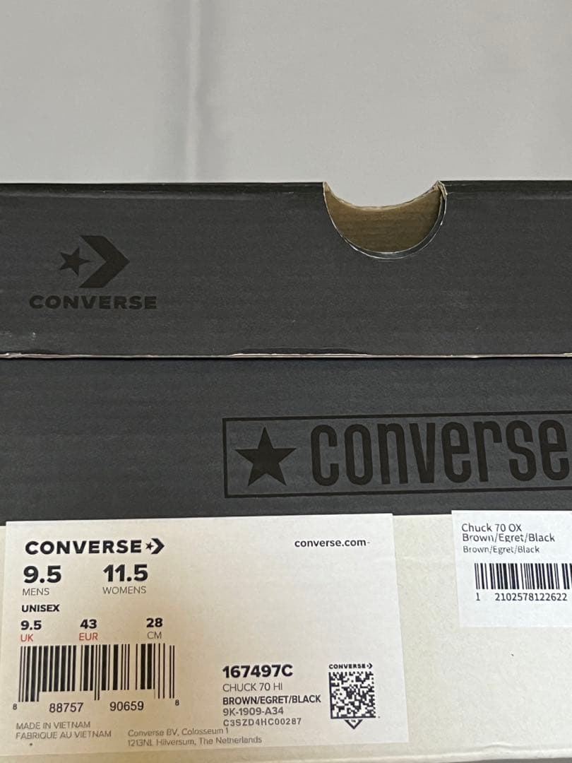 靴 CONVERSE WACKO MARIA ct70 ox