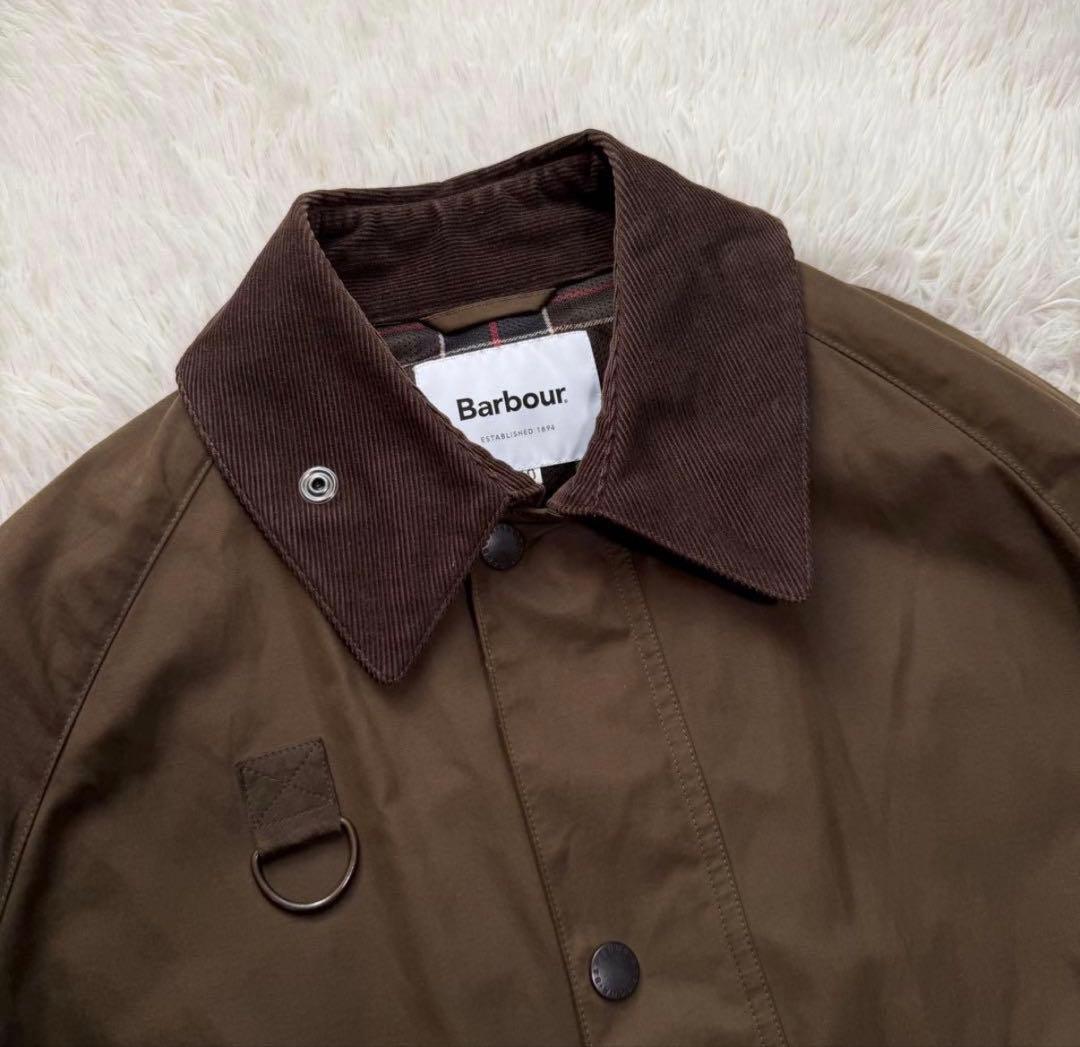 近年極美品XLサイズ相当　バブアー　スペイ　ピーチスキン　ハンティングジャケット