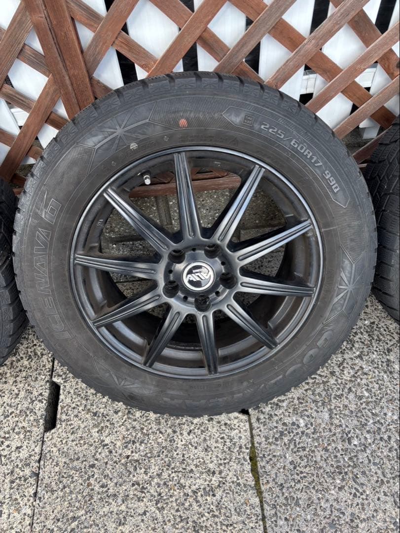 最終値下げ！　ICE NAVI 6 17インチ ホイールセット　アルファード