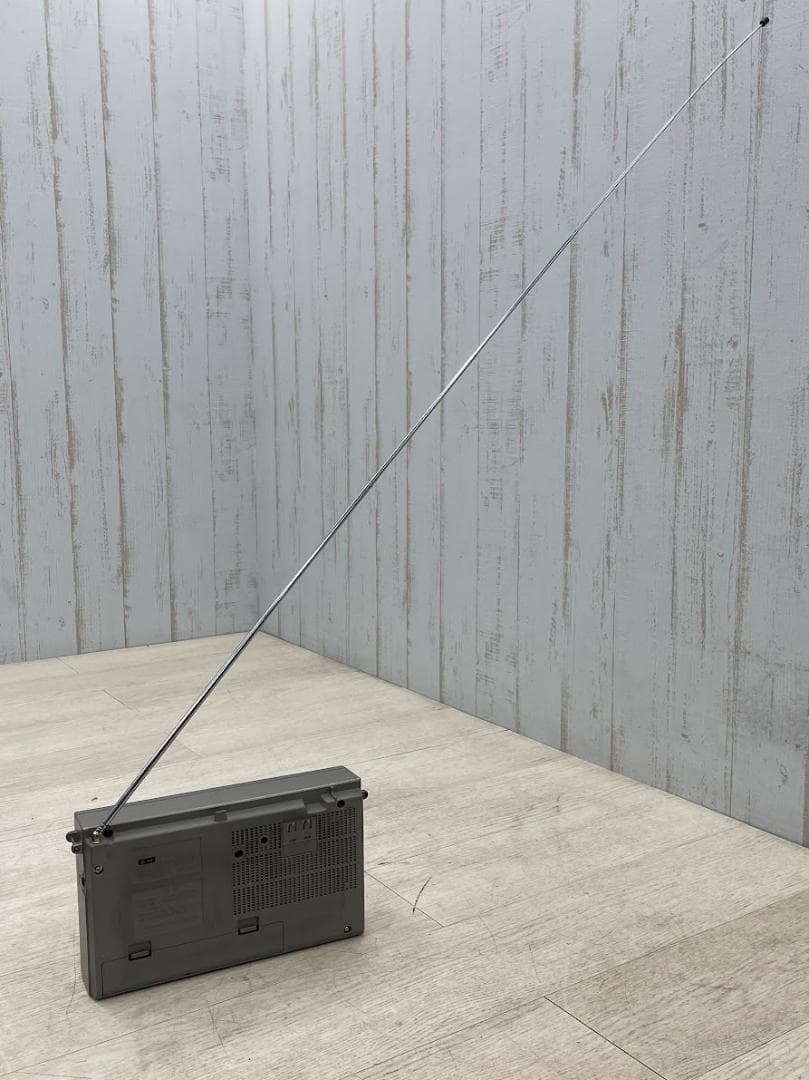 昭和レトロ ナショナル ラジオ RF-U80 動作確認済 2バンド カバー付き