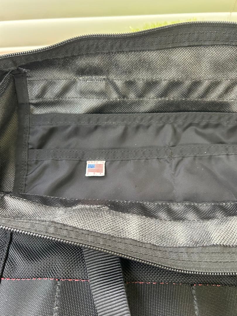 美品　BRIEFING スライダー 2way ボストン ブラック 大容量 黒