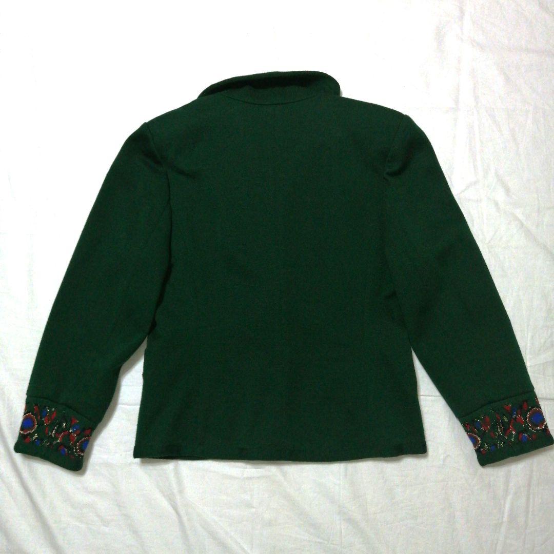 合馬公式アカウント2様　イヴサンローラン セットアップ グリーン　M ジャケット