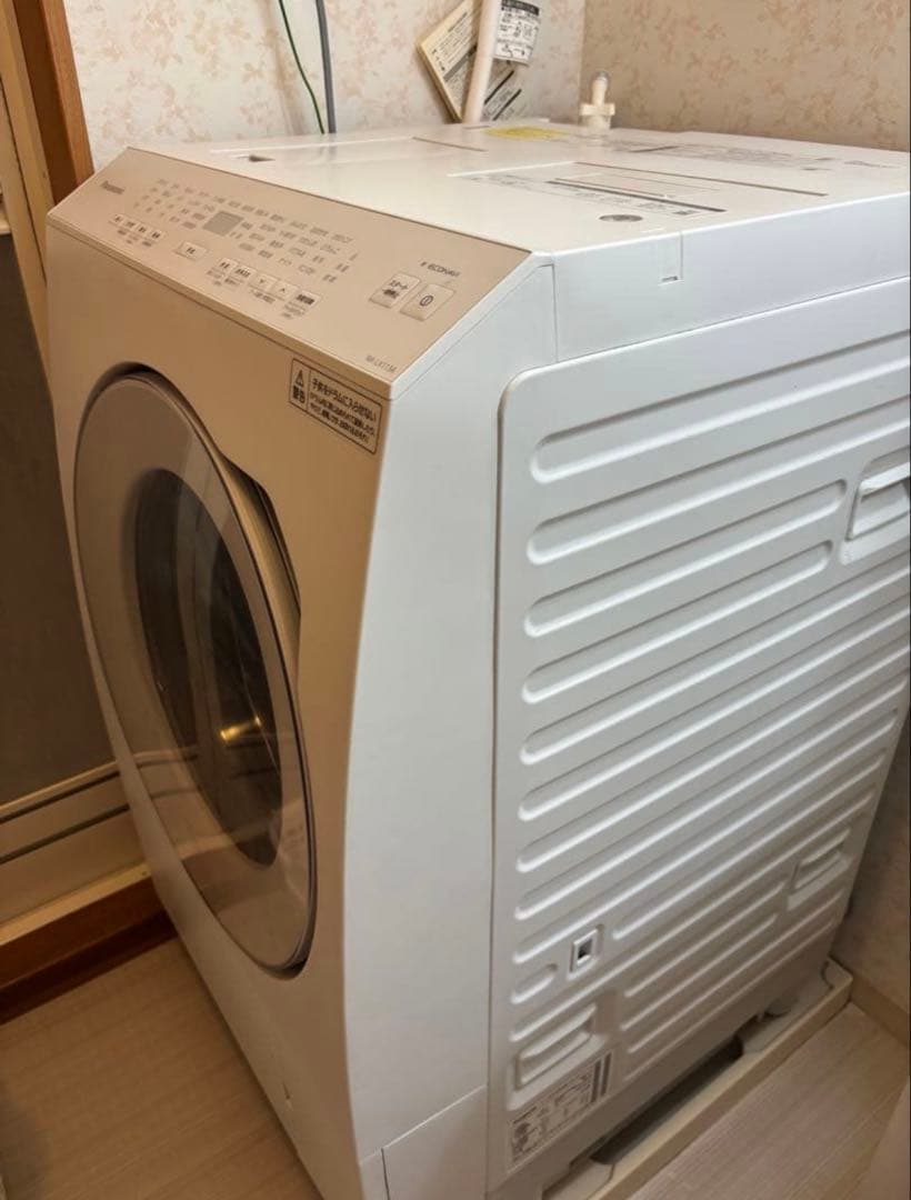 2022年製 パナソニックドラム式洗濯機　NA-LX113AL ドア左開き