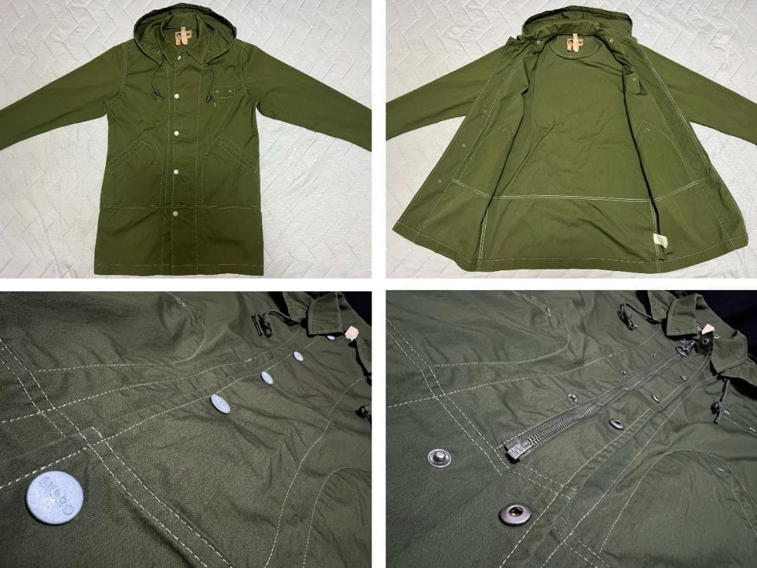 【美品】NIGEL CABOURN LYBRO　デザート オーバーコート【46】