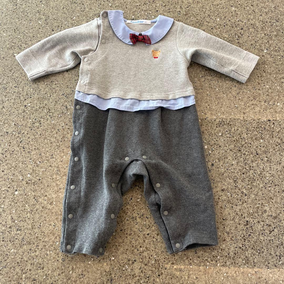 familiar 70サイズ ロンパース・カバーオール　ファミリア