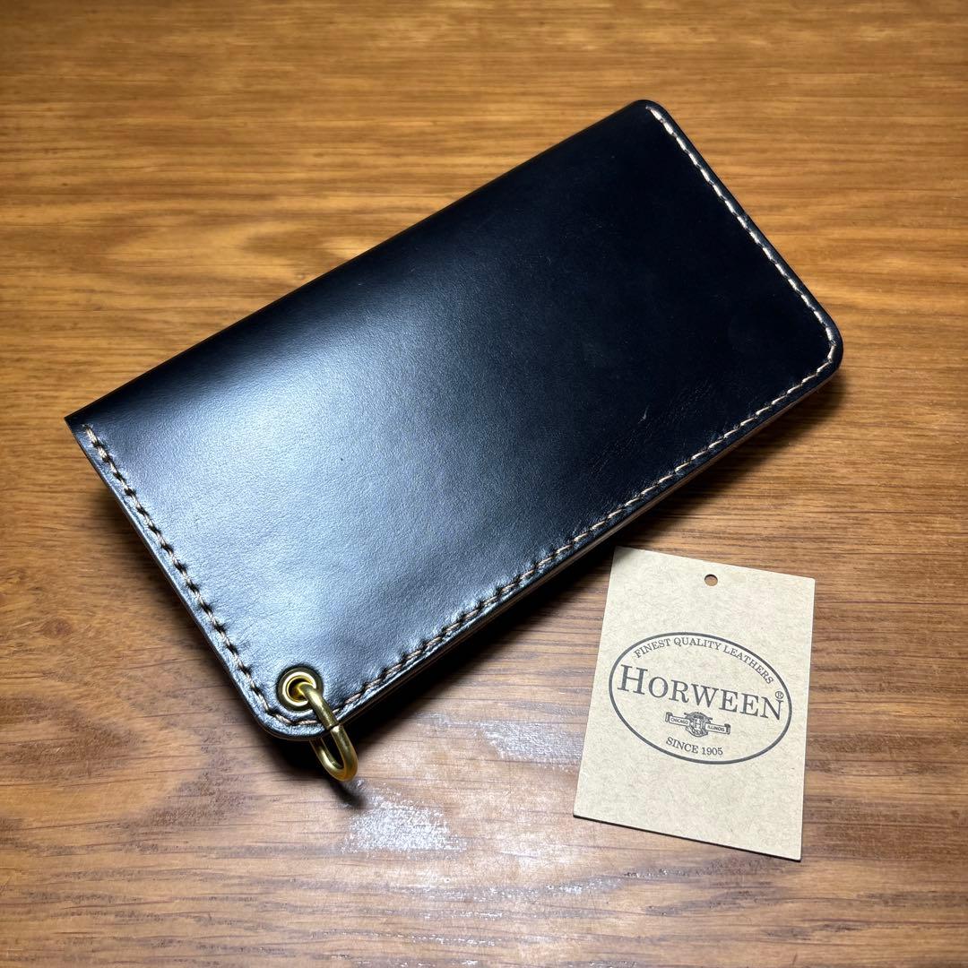 せわし　3層ロングウォレット カードポケット4つタイプ　糸　ベージュ　マチ