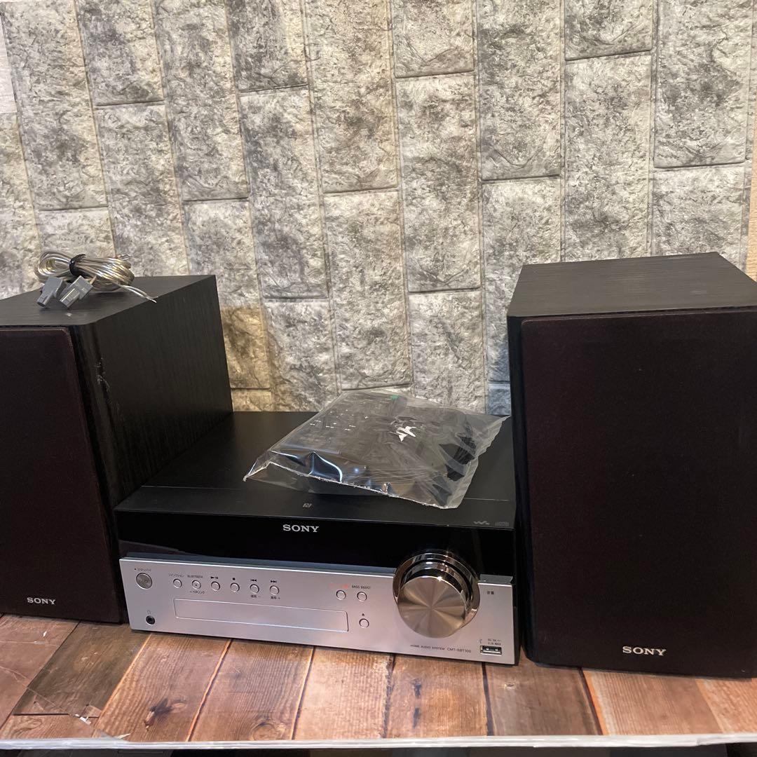 #897 SONY HCD-SBT100 CD Bluetooth ミニコンポ