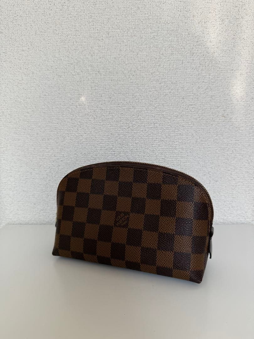 ダミエ・キャンバスポーチ