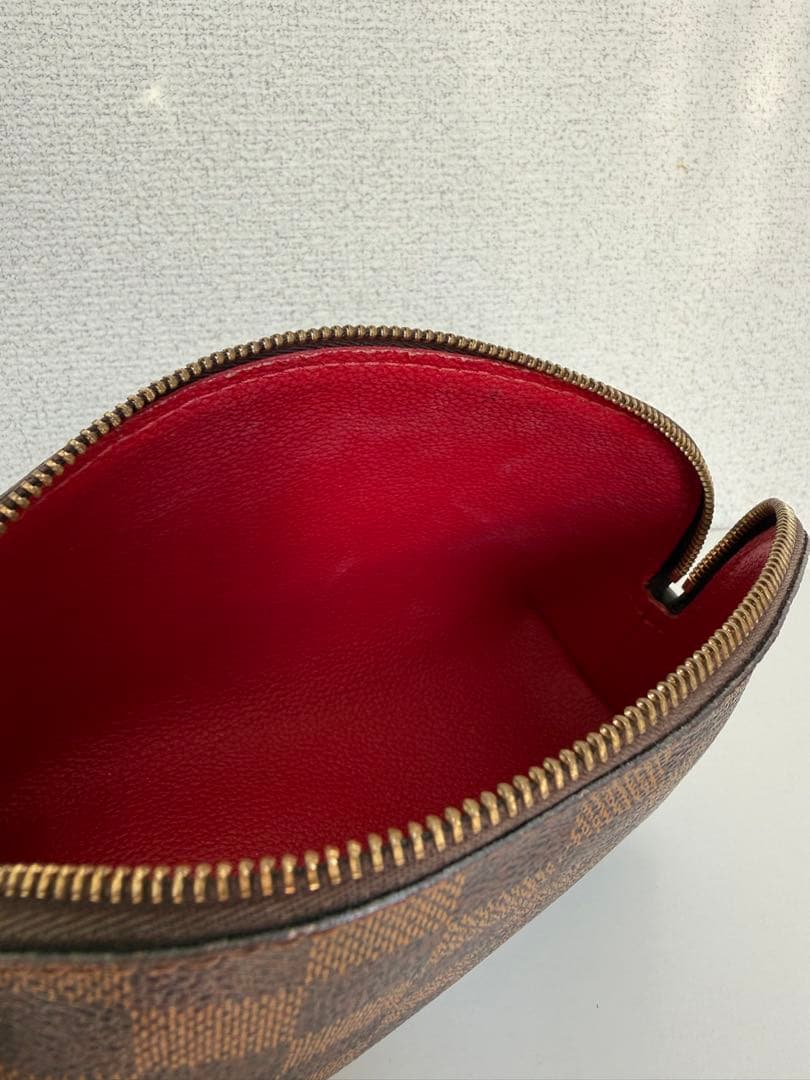 ダミエ・キャンバスポーチ