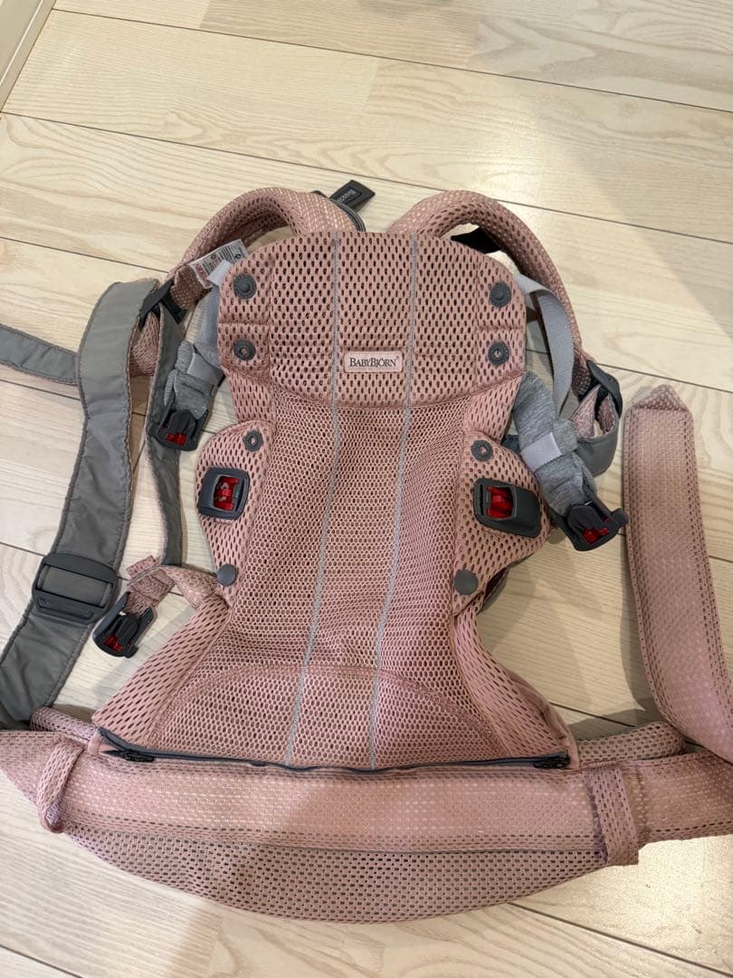 BabyBjorn ハーモニーメッシュ 抱っこ紐 ピンク エルゴ サイベックス