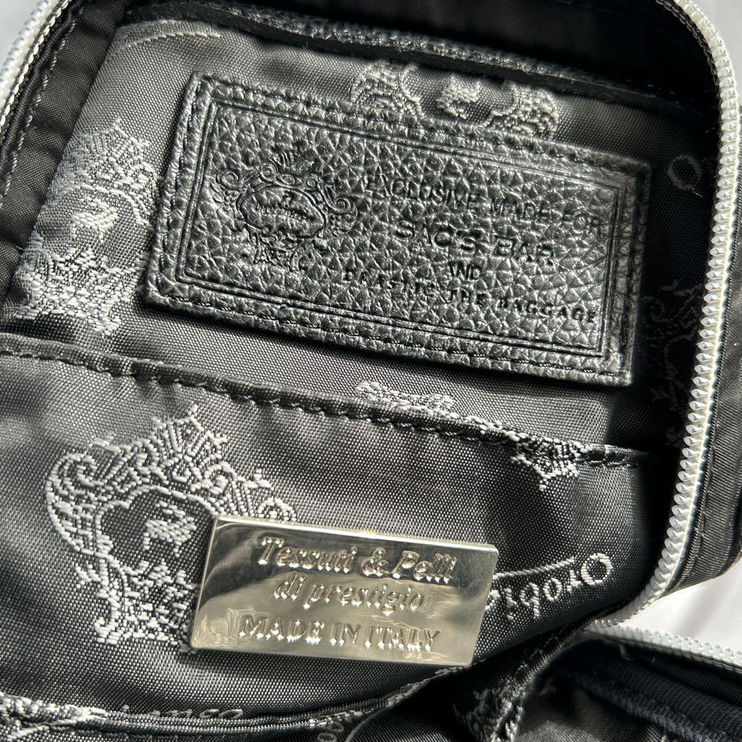 【未使用】オロビアンコ ボディバッグ イブリデロ 牛革 ワンショルダー イタリア