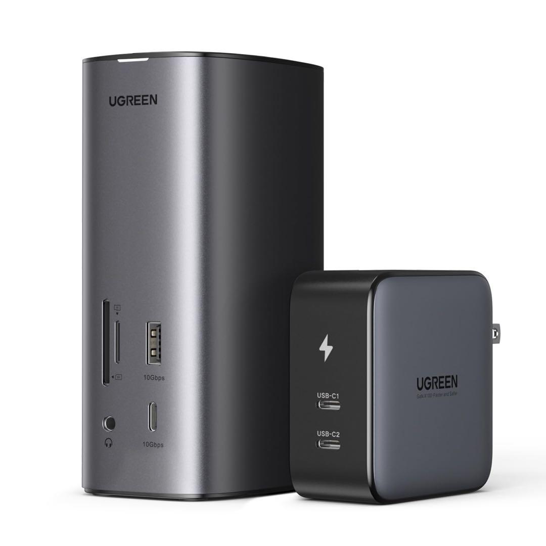 【新品】 UGREEN 12-in-1 USB Cドッキングステーション