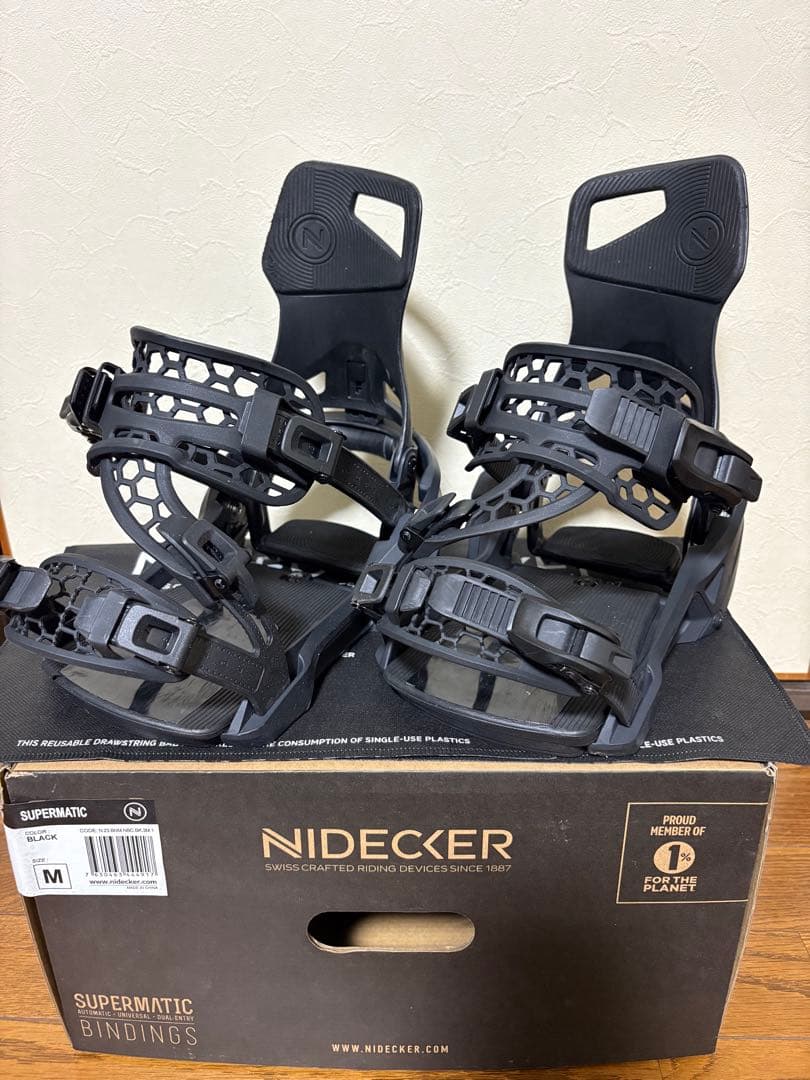 22-23 Nidecker Supermatic ビンディング Mサイズ