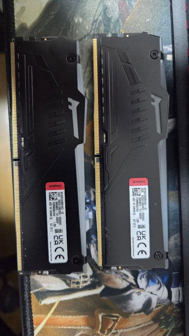16GBx2(計32GB)Kingston DDR5 メモリ