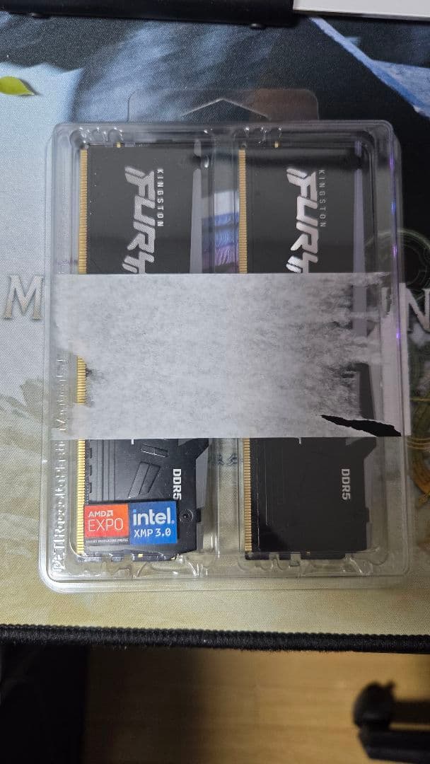 16GBx2(計32GB)Kingston DDR5 メモリ