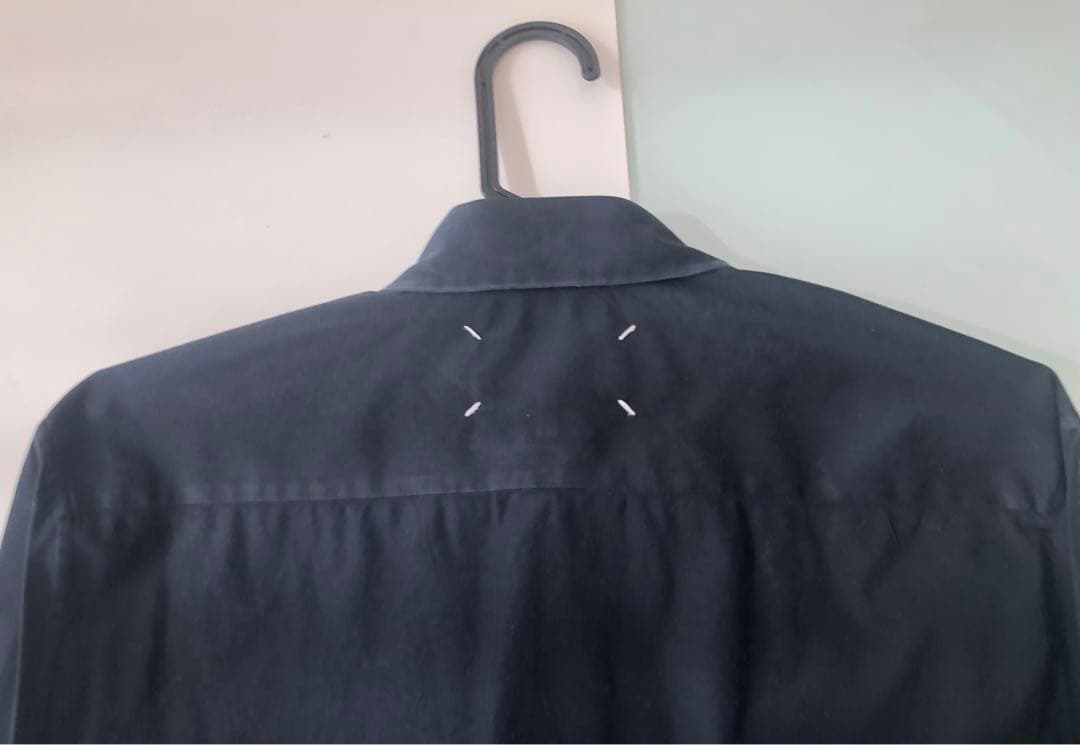 メゾン マルジェラ 長袖シャツ 38 黒色