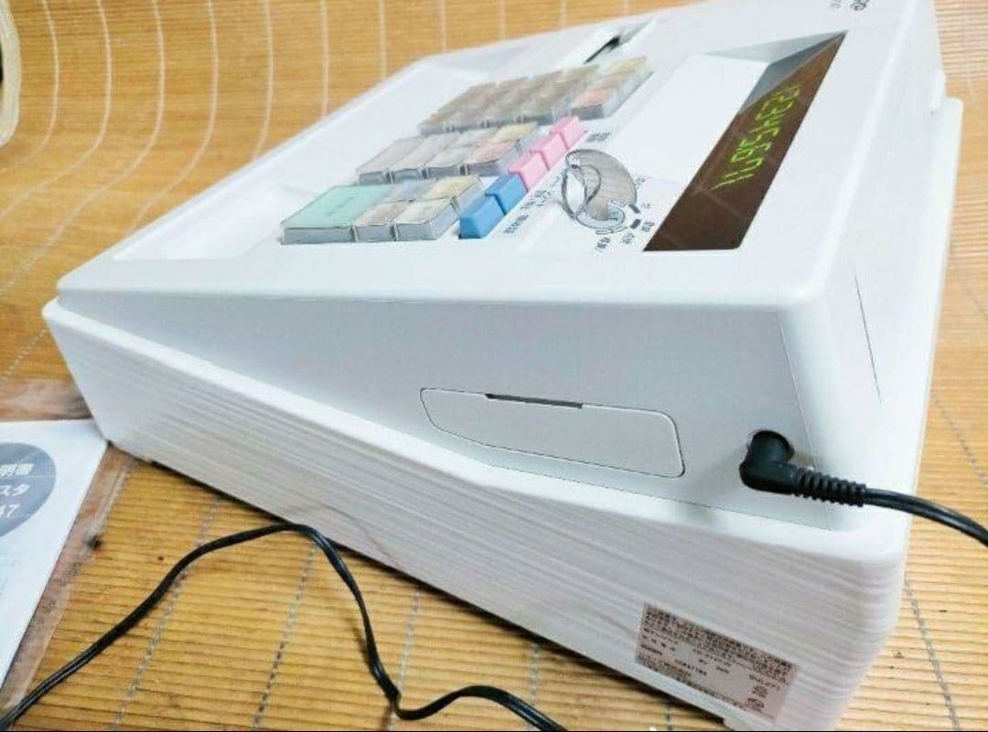 シャープレジスター　XE-A147　PC連携売上管理フル設定無料　844812