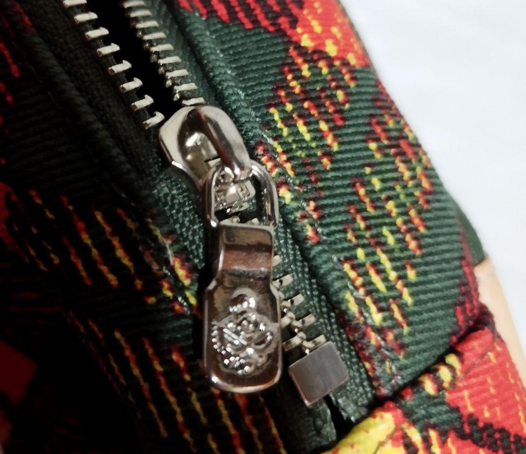 ヒステリックミニ×伊勢丹　ラインストーンロゴミニハンドバッグ　タータンチェック