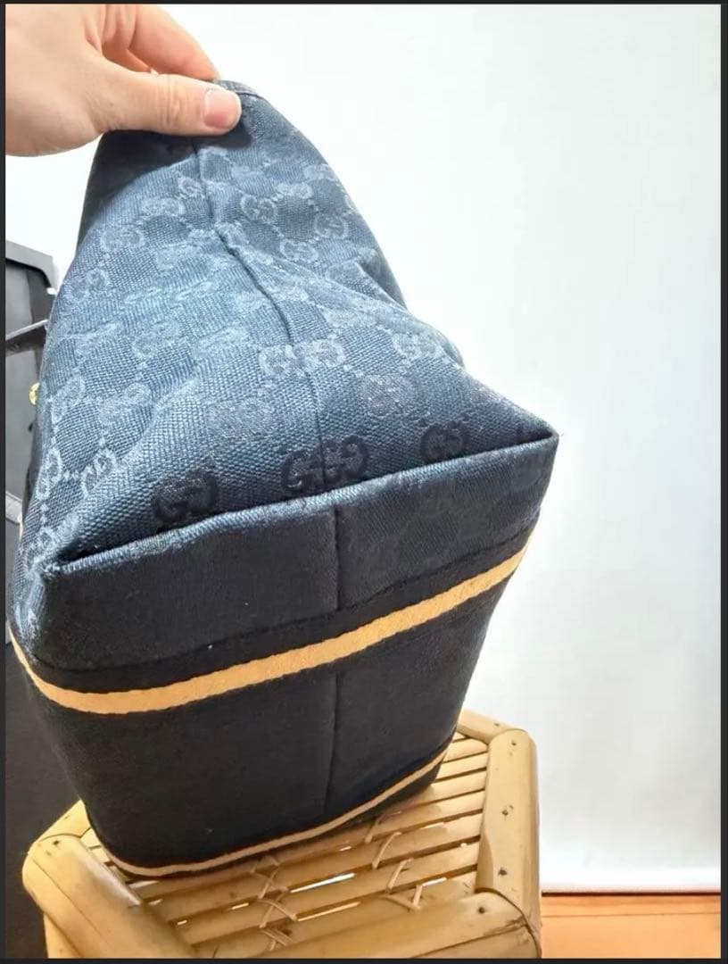GUCCI GGキャンバス トートバック