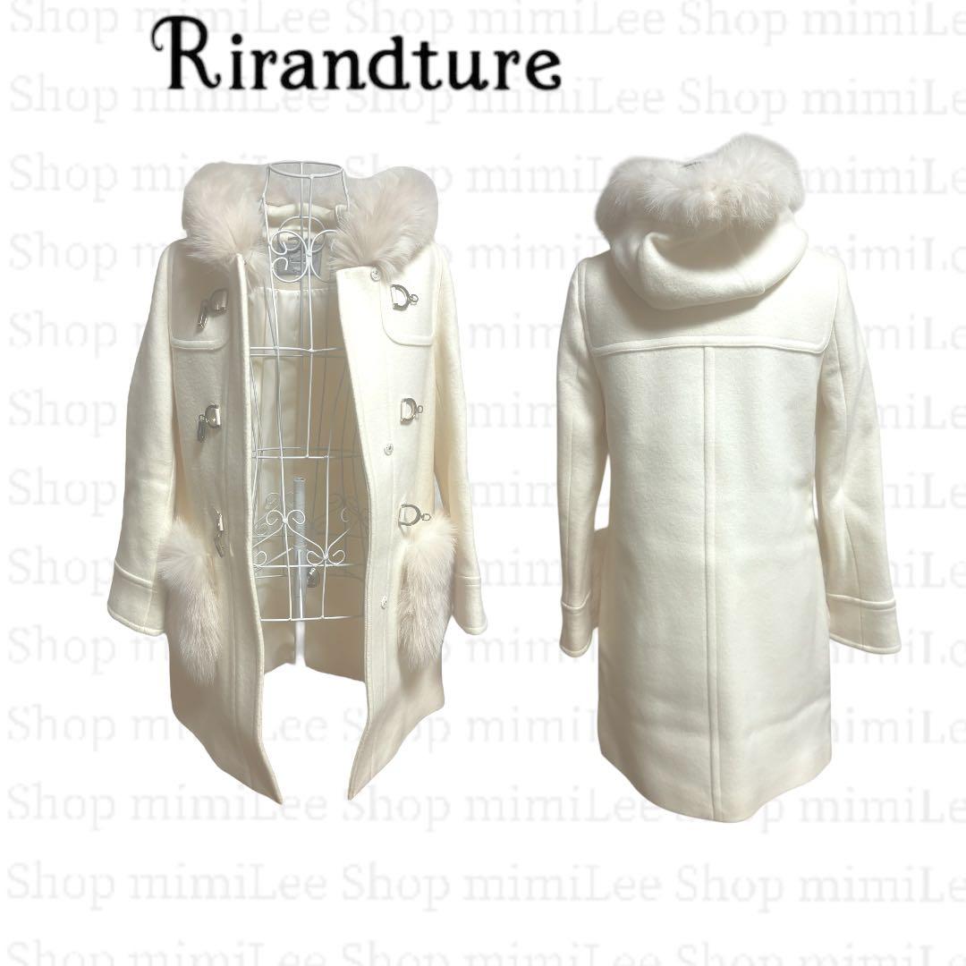 【 Rirandture 】 ポケットファーダッフルコート ファー ビットコート