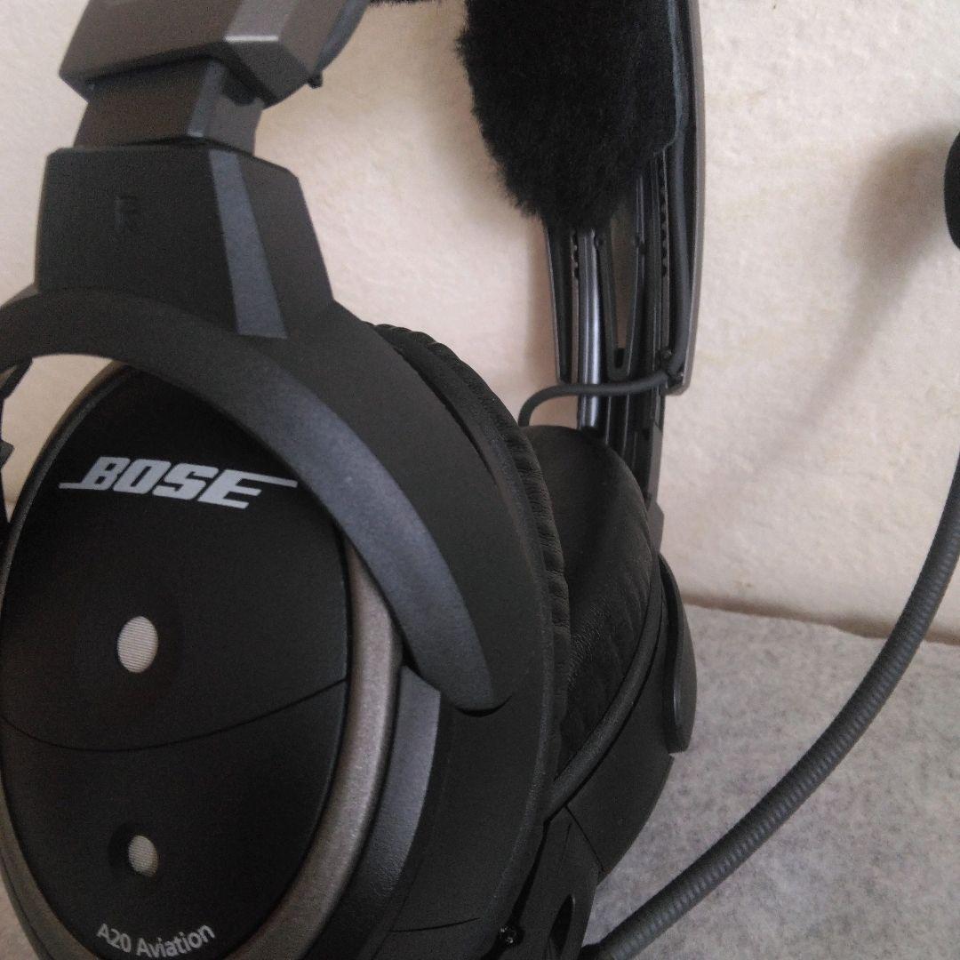 美品♪Bose Aviation Haedset A20 航空機用 ヘッドセット