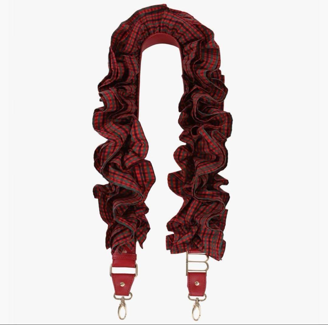 Bibiy. × familiarショルダーストラップ　赤