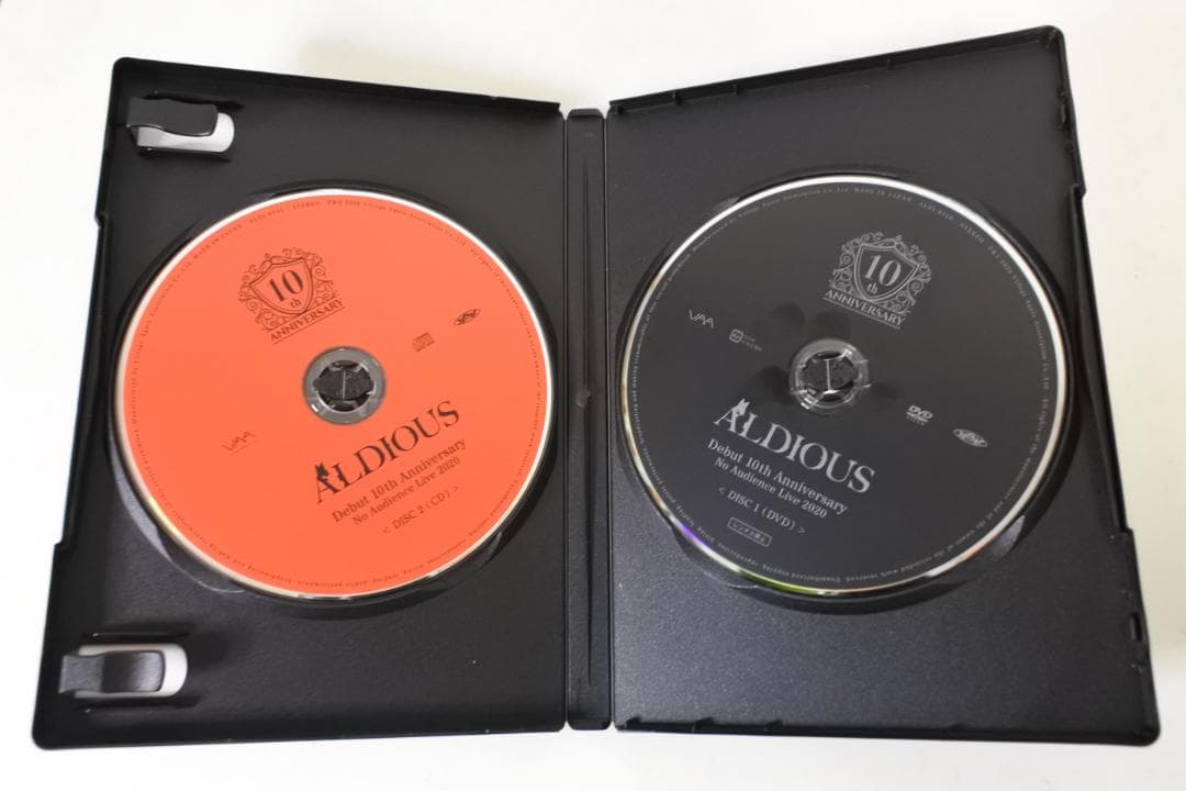 ミュージック ALDIOUS Debut 10th Anniversary DVD+CD