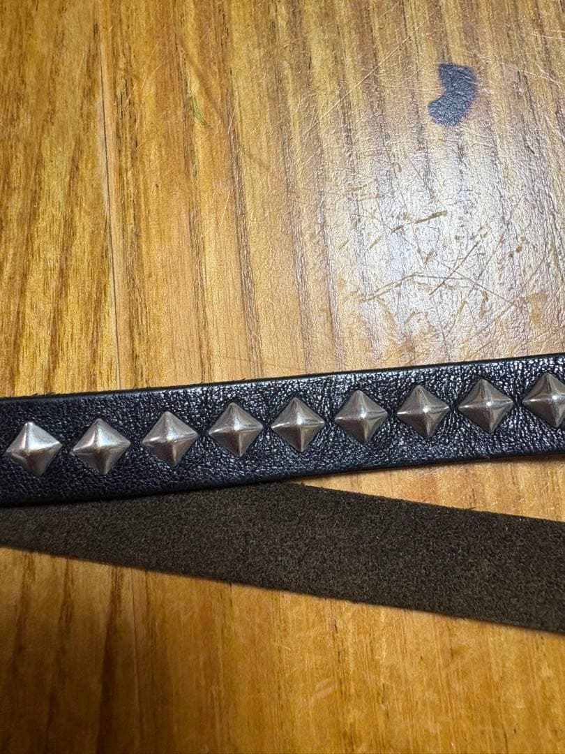 CALEE スタッズレザーキーホルダー