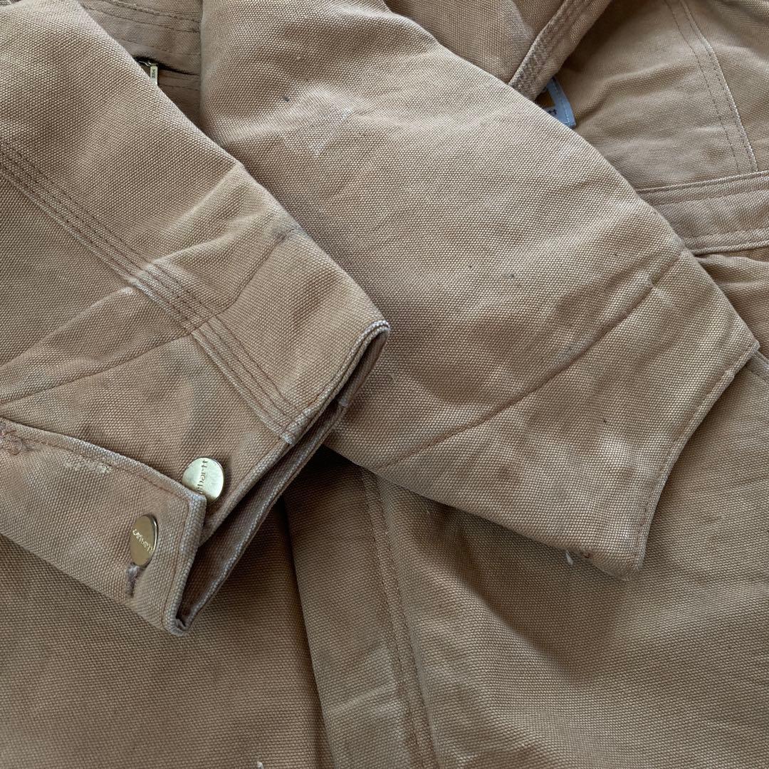 ★USA製★ Carhartt 中綿キルティング　オールインワン　つなぎ