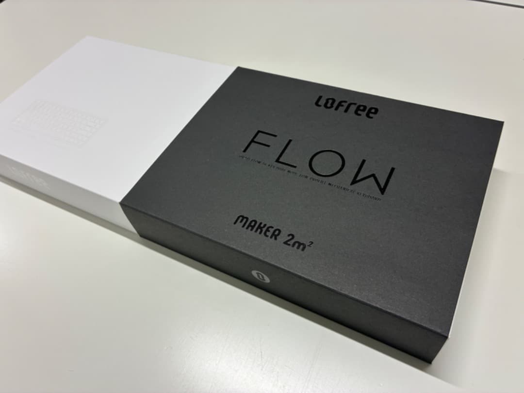[ほぼ未使用品] Lofree FLOW ロープロファイルキーボード US配列