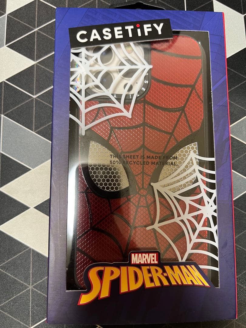 正規品 casetify スパイダーマン iPhone13promax