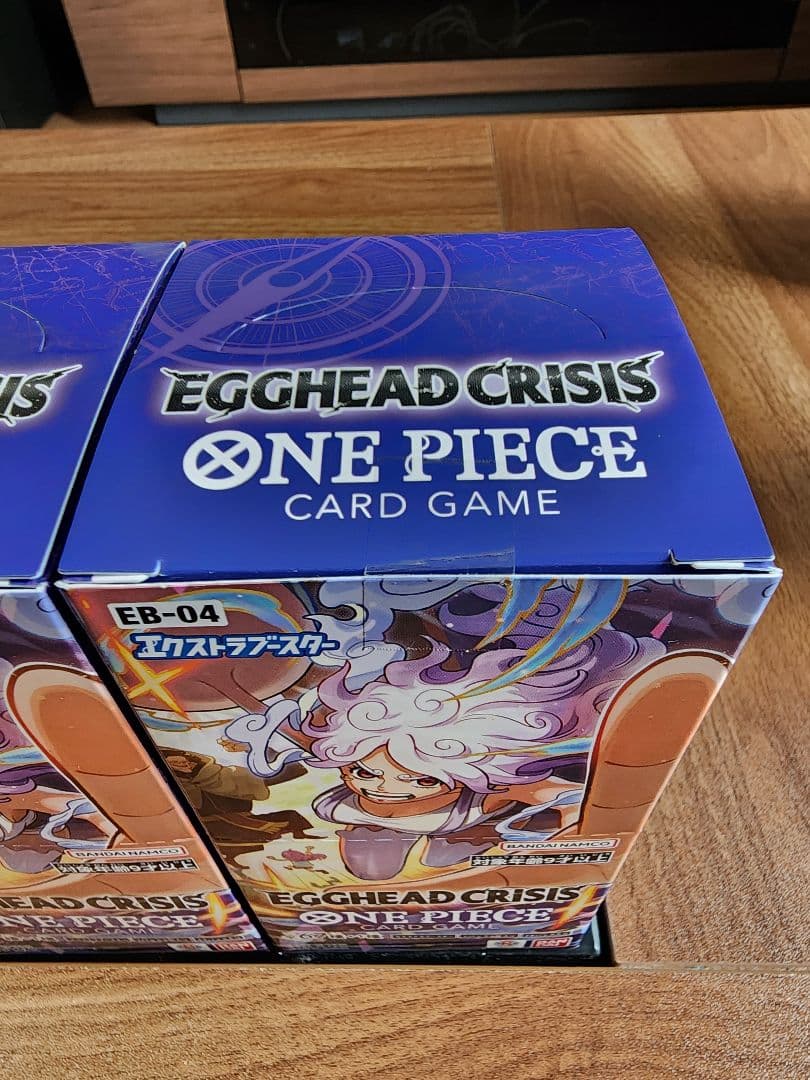 テープ付き 未開封 ワンピース カード EGGHEAD CRISIS 3BOX