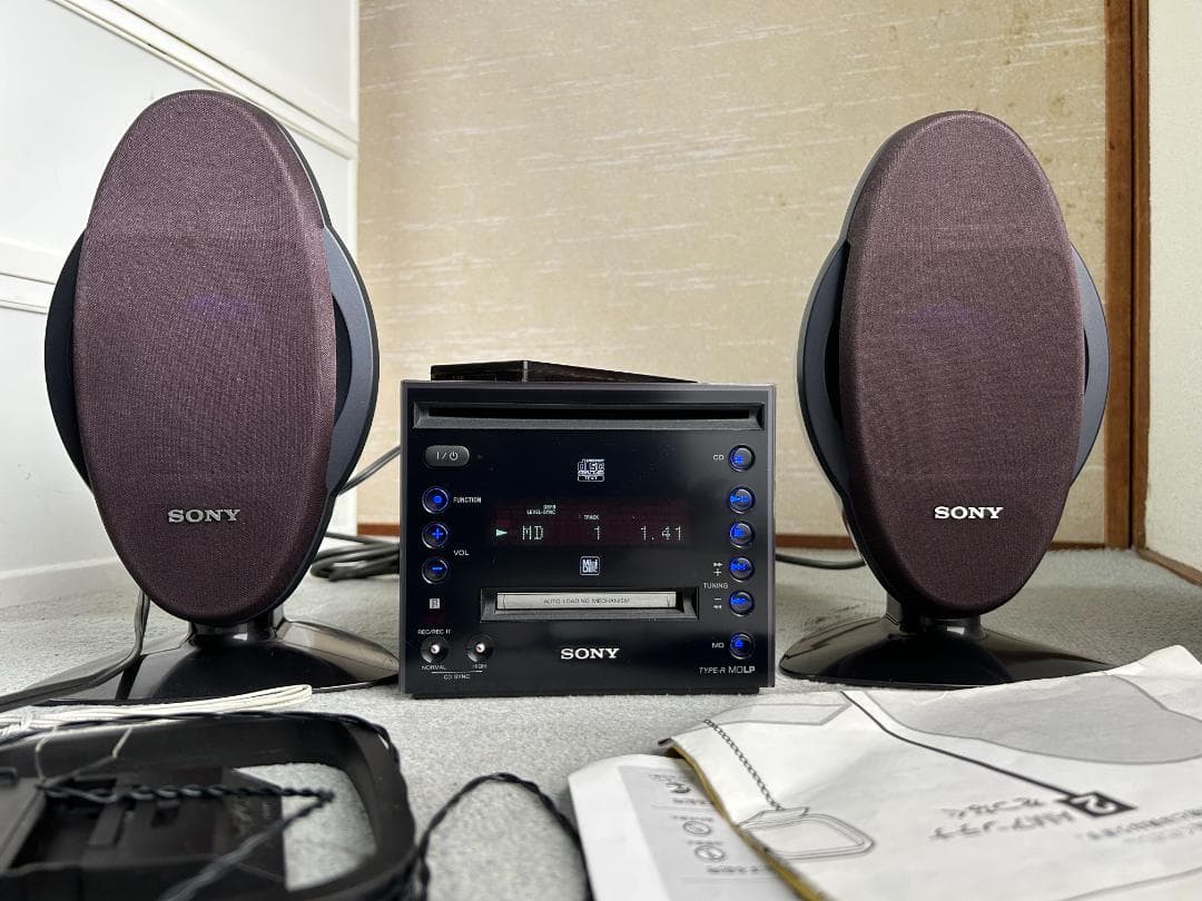 SONY ミニコンポ HCF-C5 CD MD 中古 MDイジェクト故障