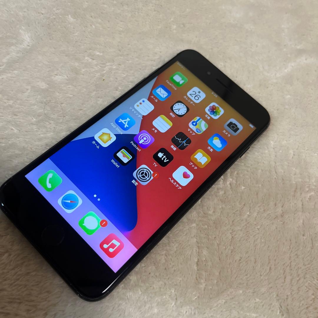 バッテリー新品交換済100%！iPhone7 plus 128GB SIMフリー