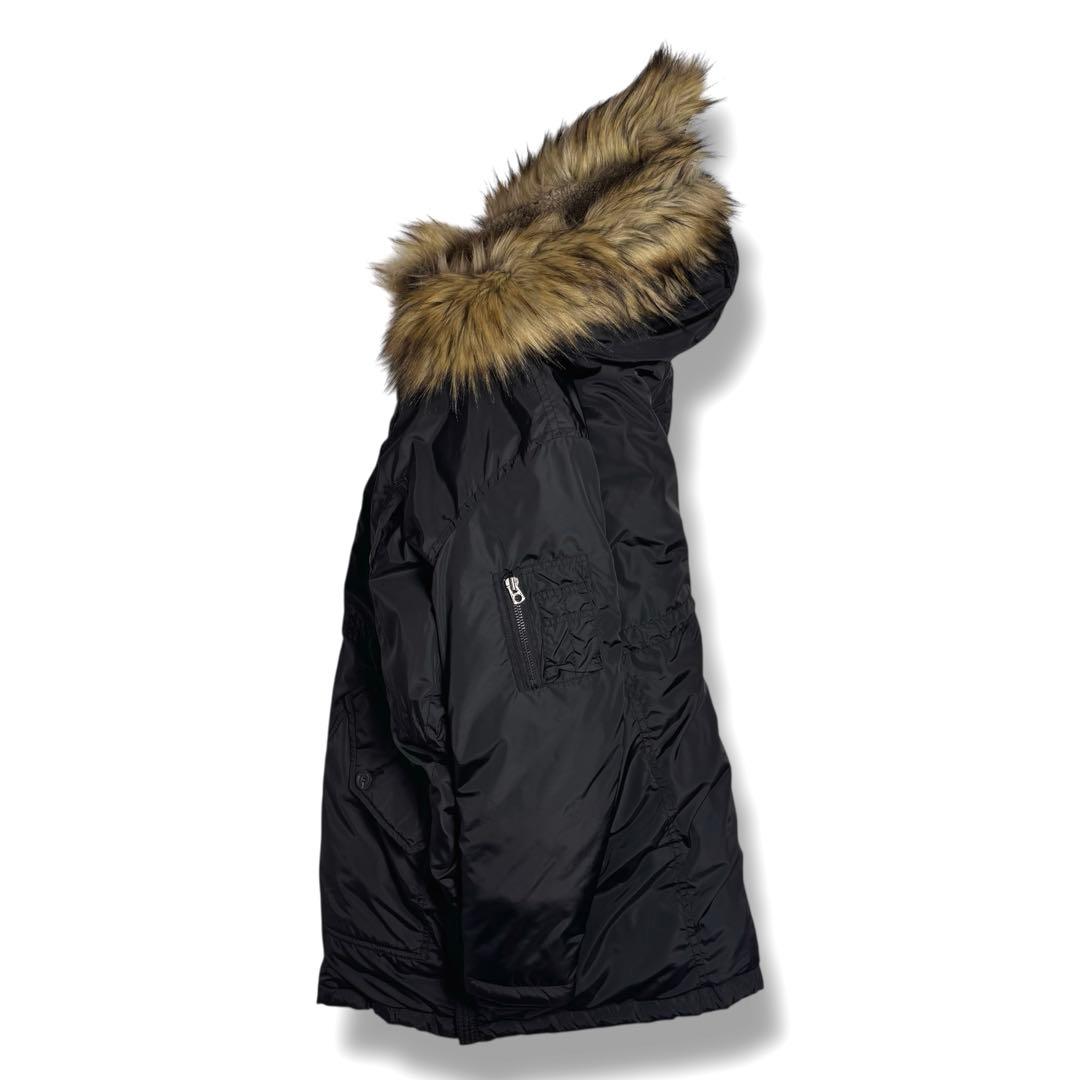 DIESEL｜\"N-2B\"ミリタリーフライトジャケットMモッズコートN-3B